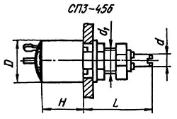 СП3-45Б 1Вт 33 кОм фото 3