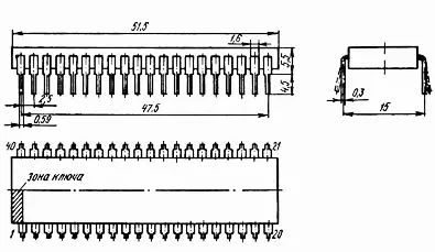 КР1005ВИ1 микросхема фото 2