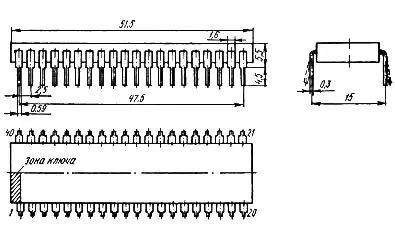 КР572ПВ2А микросхема фото 2