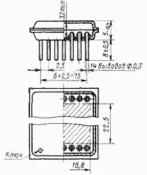 С1.155.УП1 микросхема фото 2 С1.155.УП1 микросхема фото 2