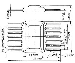 178ЛК1 микросхема фото 2 178ЛК1 микросхема фото 2