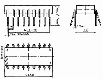 К174ХА41 микросхема фото 2