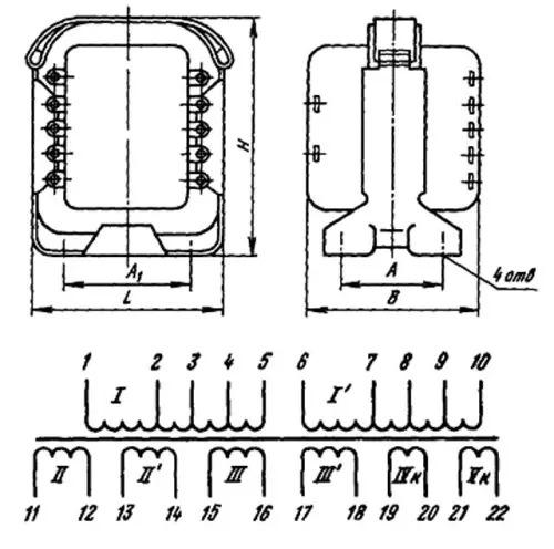 ТА126-127/220-50В трансформатор фото 3 ТА126-127/220-50В трансформатор фото 3