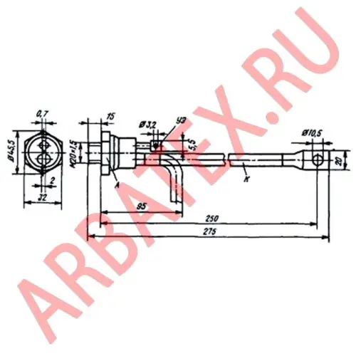 Т100-12 тиристор фото 3 Т100-12 тиристор фото 3