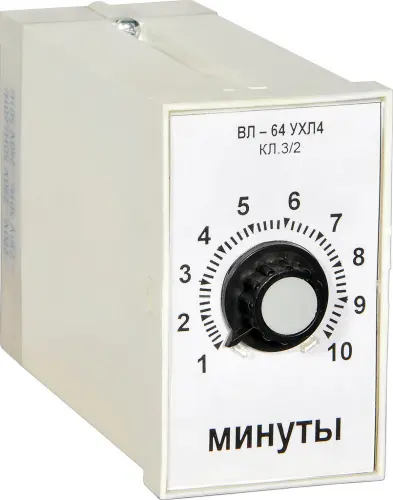 ВЛ-64 3-30cек 220В реле времени фото 3