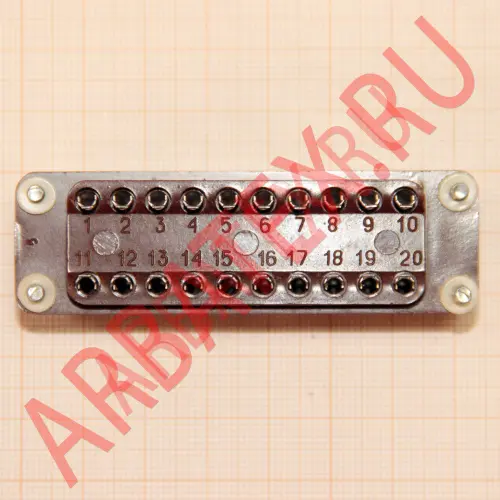 РШАГ-20 гнездо Разъемы РШАВ, РШАГ фото фото 2