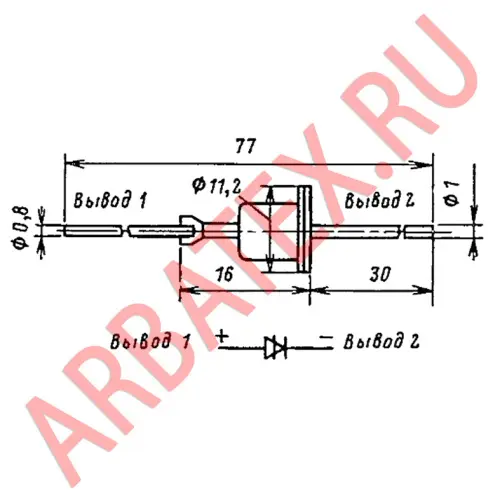 2Н102Ж тиристор фото 3