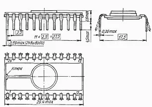 КР501ИК2П микросхема фото 2 КР501ИК2П микросхема фото 2