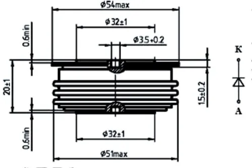 ДЧ133-320-24 диод фото 2 ДЧ133-320-24 диод фото 2