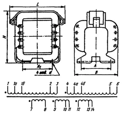 ТН20-127/220-50 трансформатор фото 3 ТН20-127/220-50 трансформатор фото 3