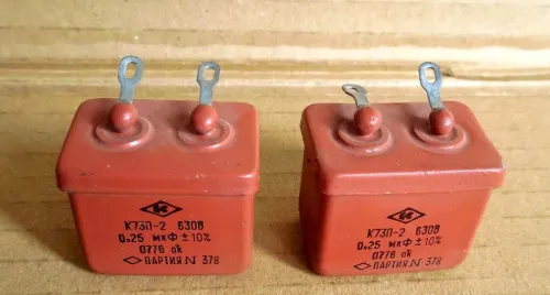К73П-2 630в 0.25 мкф фото 2