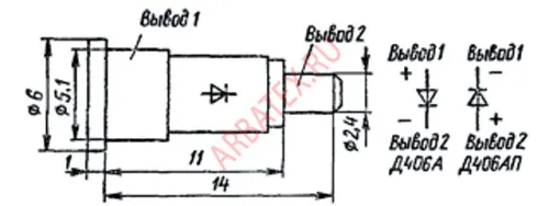 Д406А диод фото 2