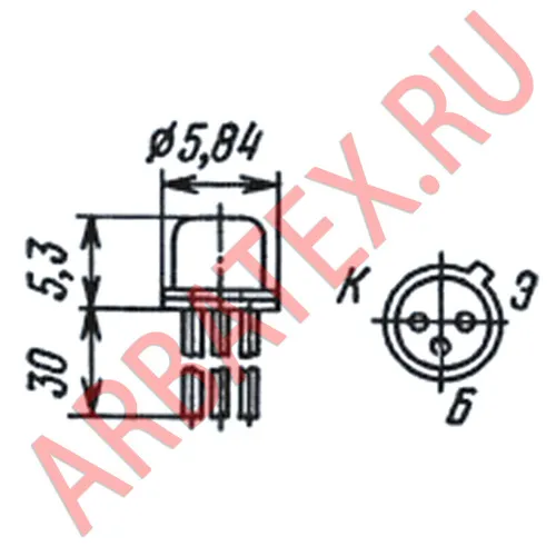 КТ201Б1 фото 3