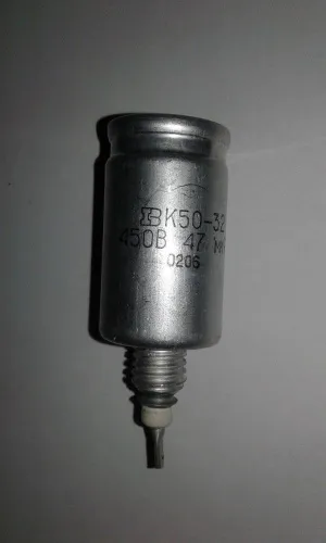 К50-32 450в 47 мкф фото 2 К50-32 450в 47 мкф фото 2